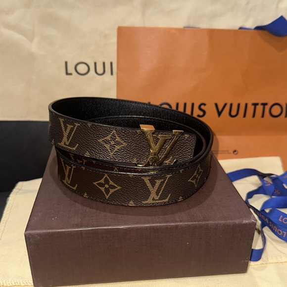 Louis Vuitton Monogram Reversible Belt - Picture 1 of 8